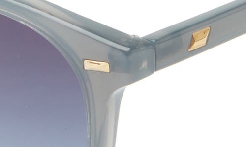 Le Specs Bandwagon Square Sunglasses In Blue