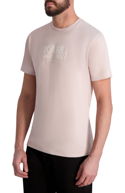 Karl Lagerfeld Paris Rubberized Karl Graphic T-shirt