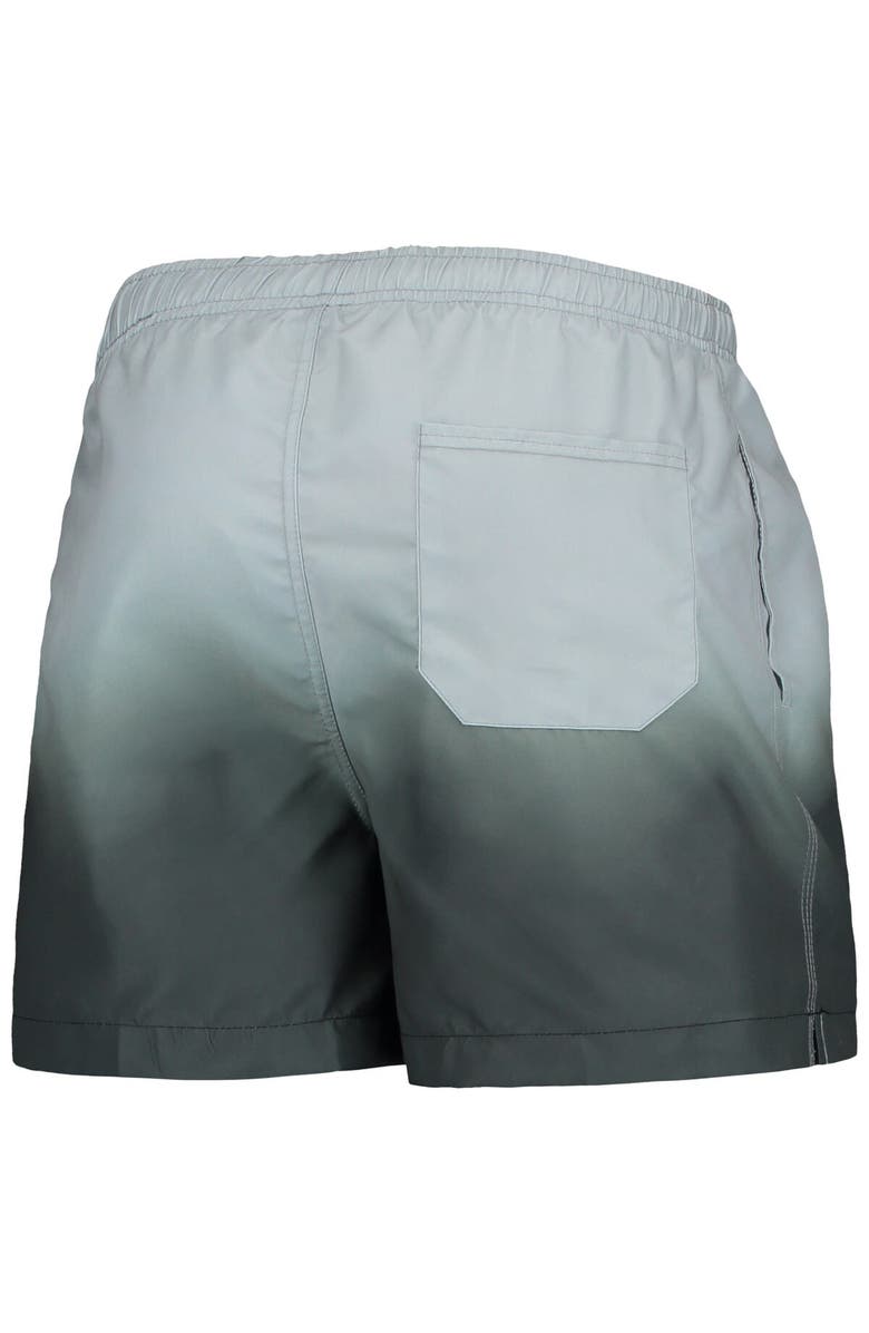 FOCO Men's FOCO Black/ Las Vegas Raiders Dip-Dye Swim Shorts, Alternate, color, Black