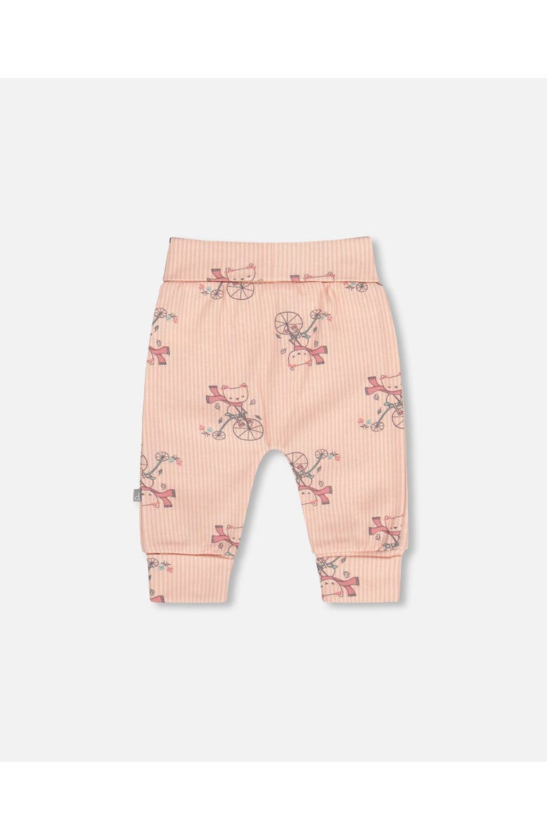 Deux par Deux Organic Cotton Evolutive Pant Cat, Alternate, color, Pink