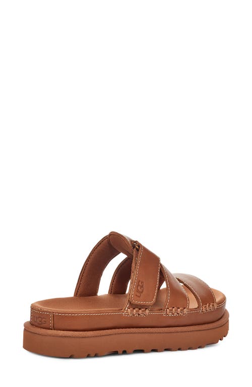 Ugg Goldenstar Slide Sandal In Tan