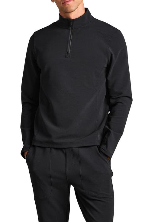 Covert Rib Quarter Zip Pullover