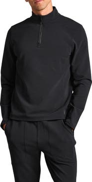 Rhone Covert Rib Quarter Zip Pullover