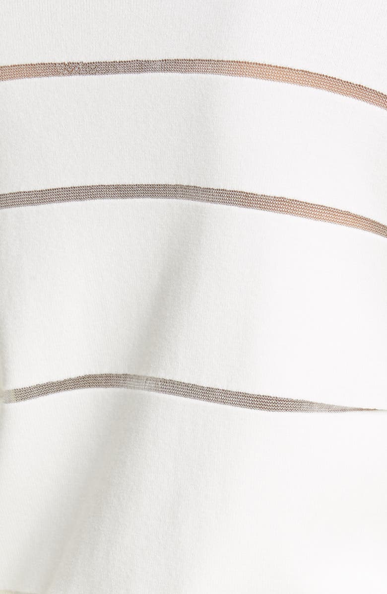 Milly Sheer Stripe Cardigan, Alternate, color,