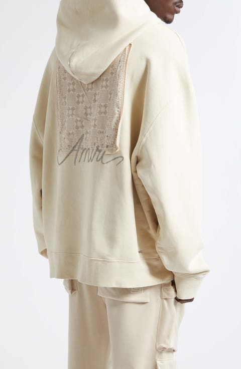 Oversize MA Check Patch Appliqué Hoodie