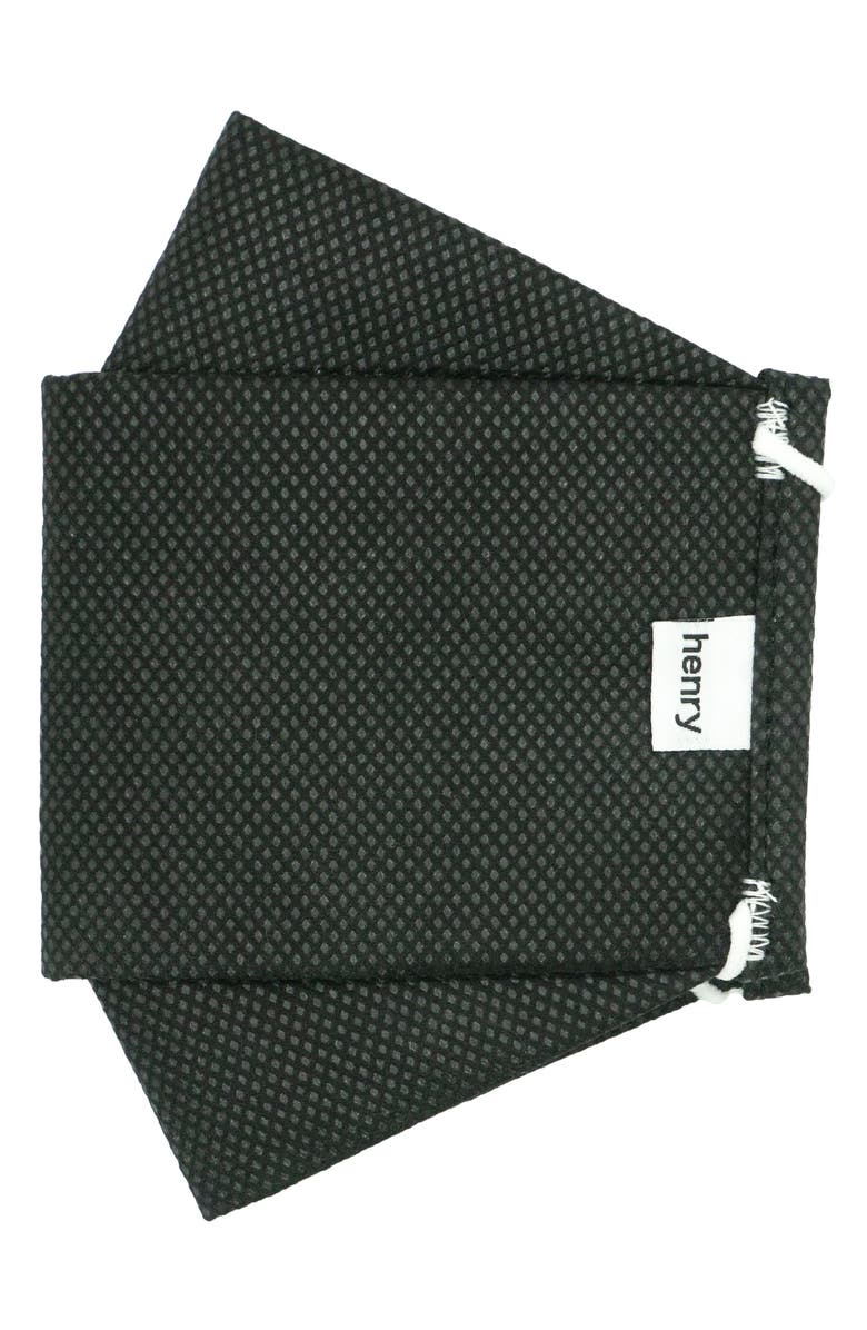 HENRY Adult Pleated Face Mask, Main, color, 