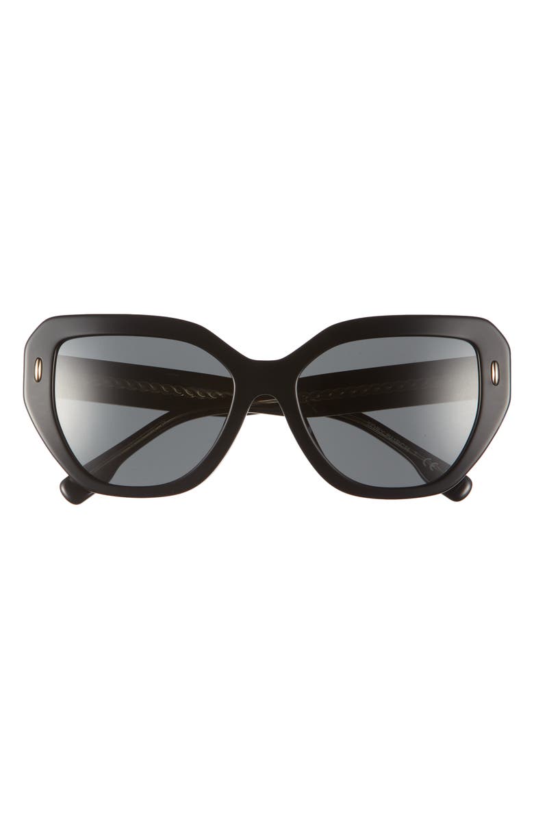 Tory Burch 55mm Cat Eye Sunglasses, Main, color, 