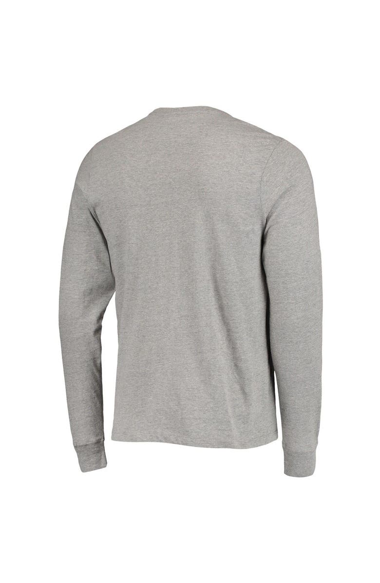 '47 Men's '47 Heathered Gray Los Angeles Rams Arch Super Rival Long Sleeve T-Shirt, Alternate, color, Heather Gray