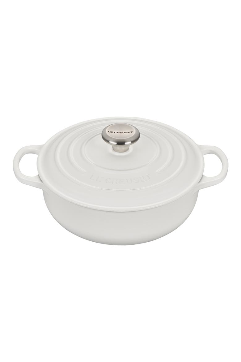 Signature 3.5-Quart Sauteuse Oven, Main, color, WHITE