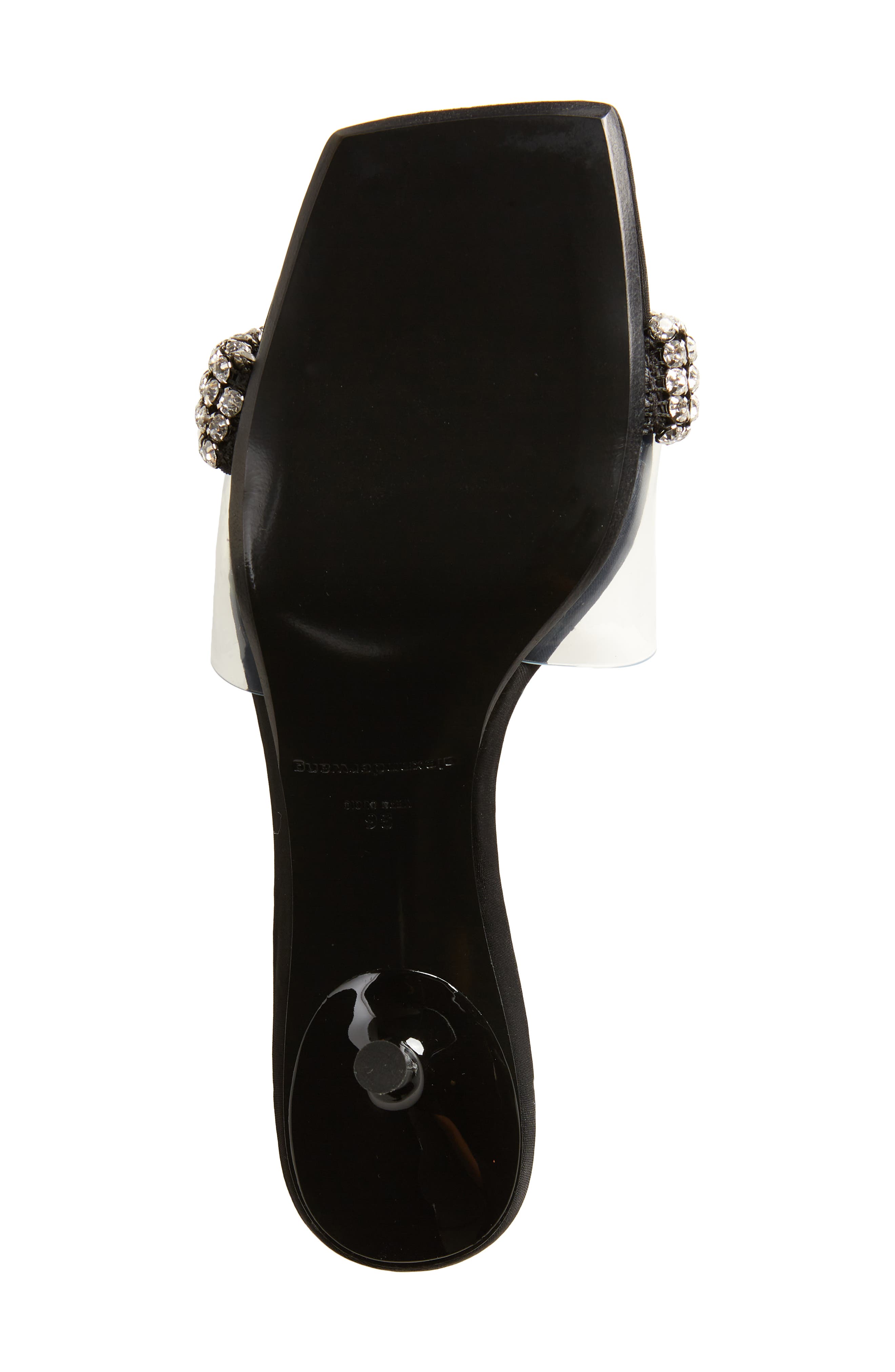 Alexander Wang Jessie Crystal Embellished Slide Sandal, Alternate, color, 