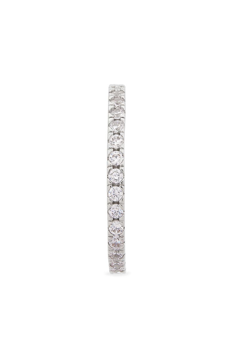 THE SIS KISS Eternity Band Ring, Alternate, color, Silver