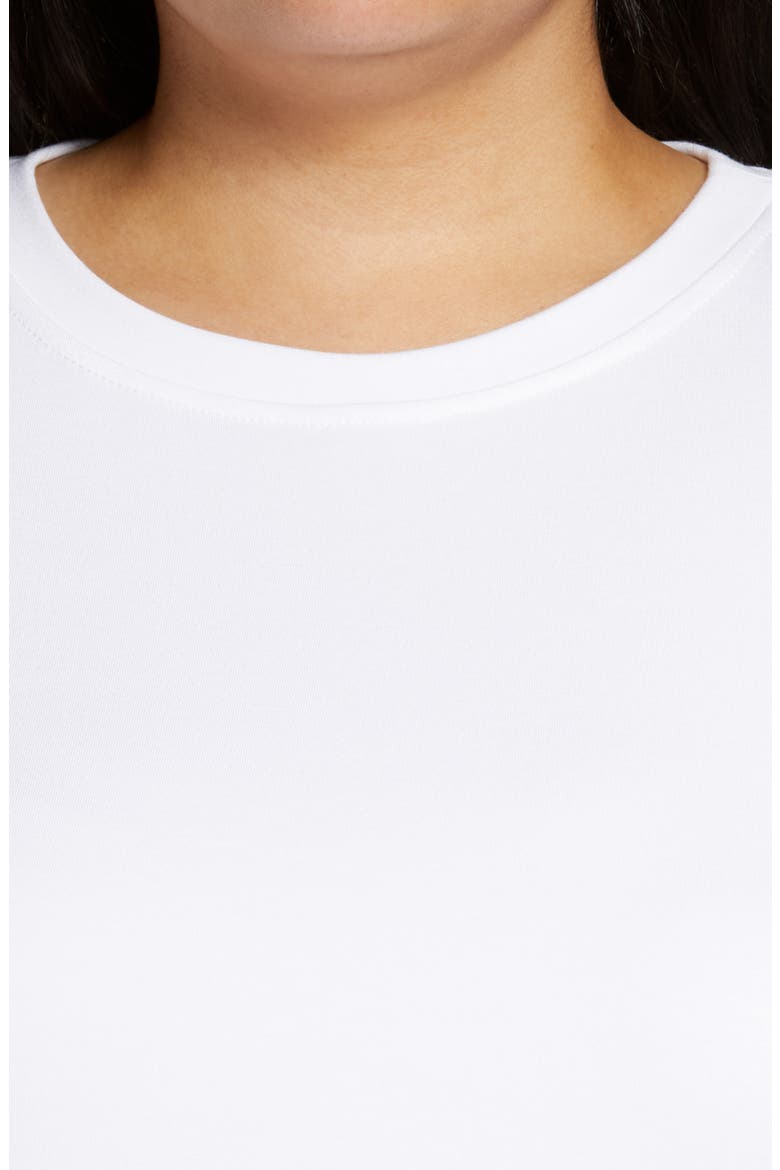 Crewneck T-Shirt, Alternate, color, ULTRA WHITE