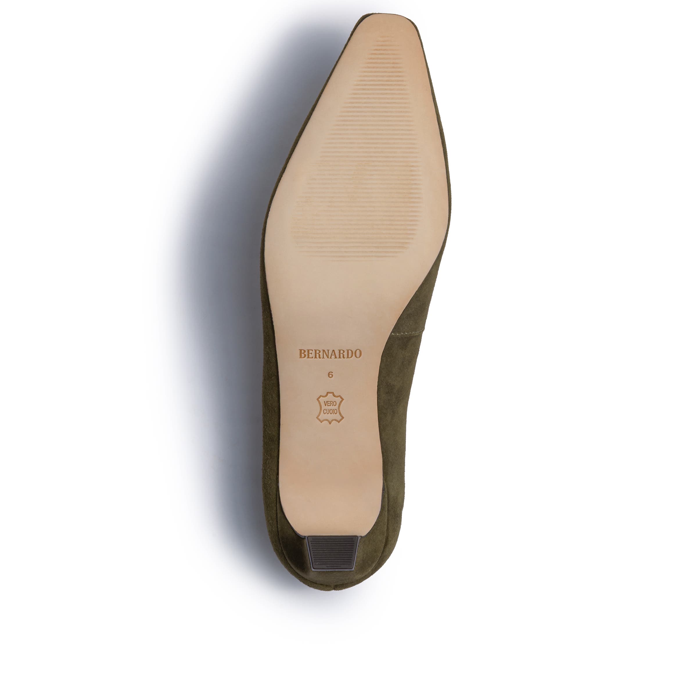 Chiara Kitten Heel Pump, Alternate, color, DARK OLIVE