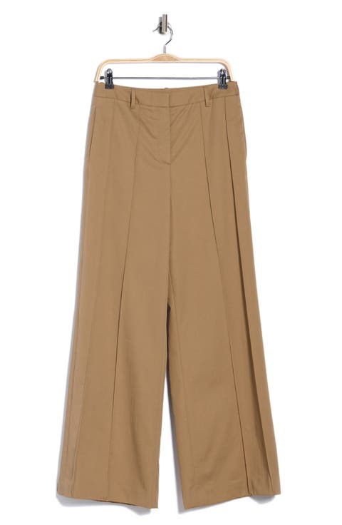 Bond St Wide Leg Cotton Pants