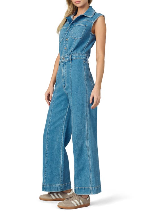 Shop Joe's The Pasha Denim Jumpsuit In Stand By