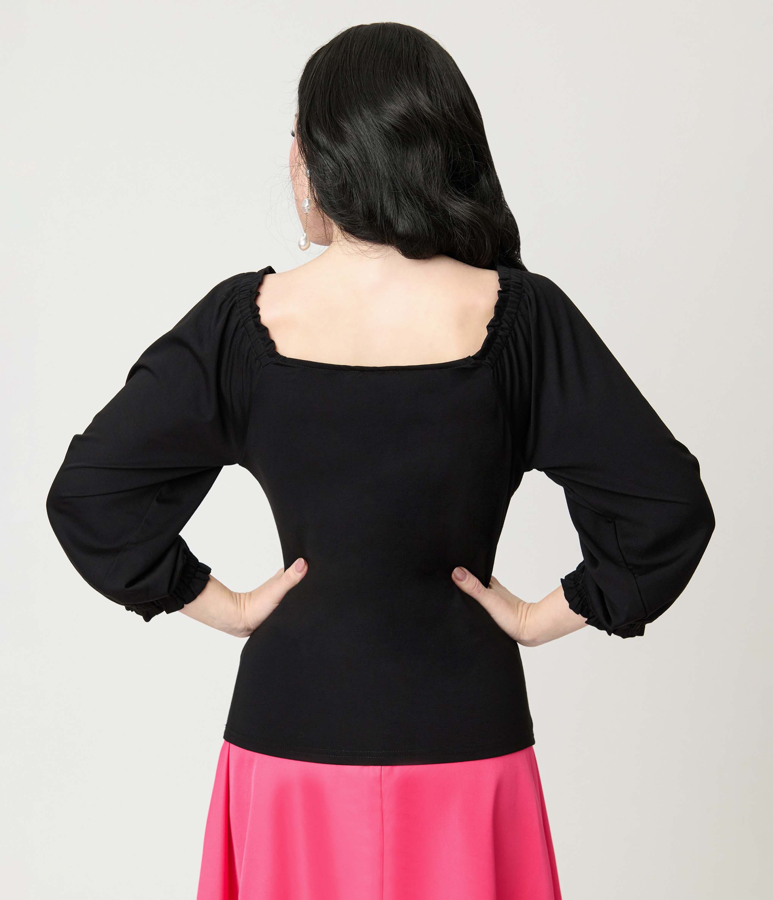 Peasant Sleeve Blouse - image 2