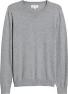 Nordstrom Crewneck Cotton & Cashmere Sweater