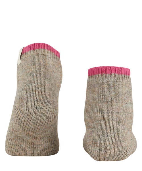 Falke Cosy Plush Alpaca Wool Short Socks In Gray