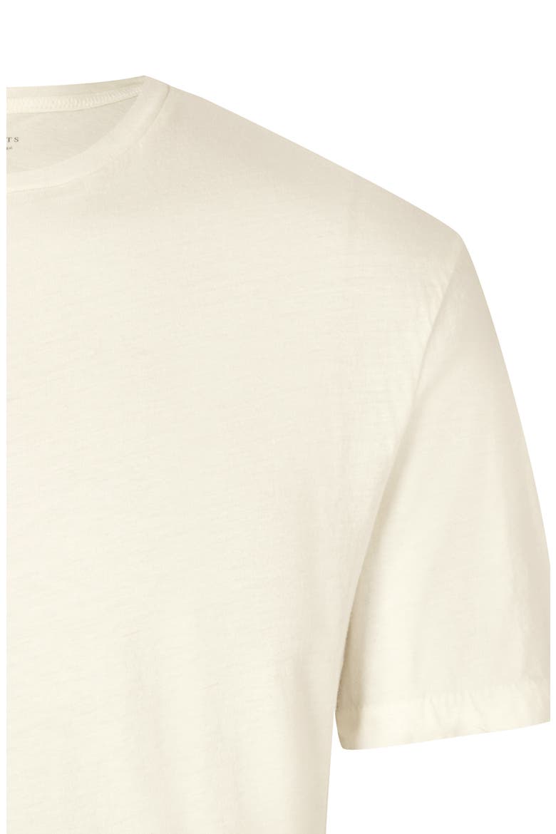Kershaw Cotton & Silk T-Shirt, Alternate, color, CHALK WHITE