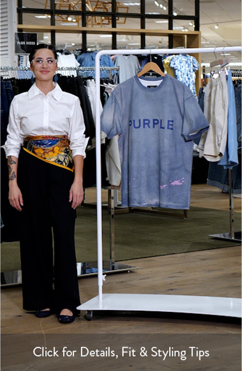 Heavyweight Jersey Logo Graphic T-Shirt, sales video thumbnail