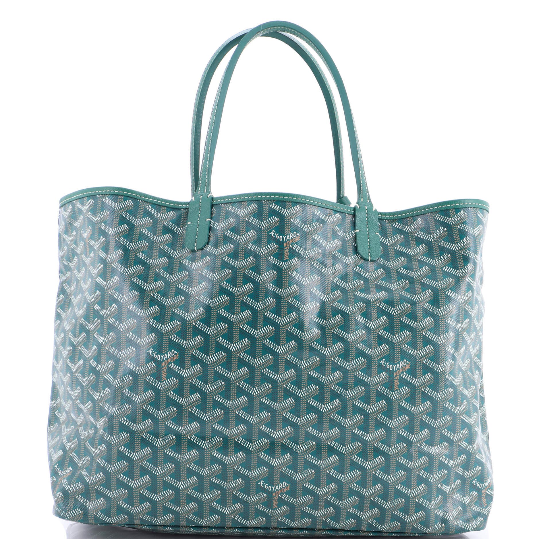 Pre-Owned Goyard Saint Louis Tote Coated Canvas PM, Main, color, 