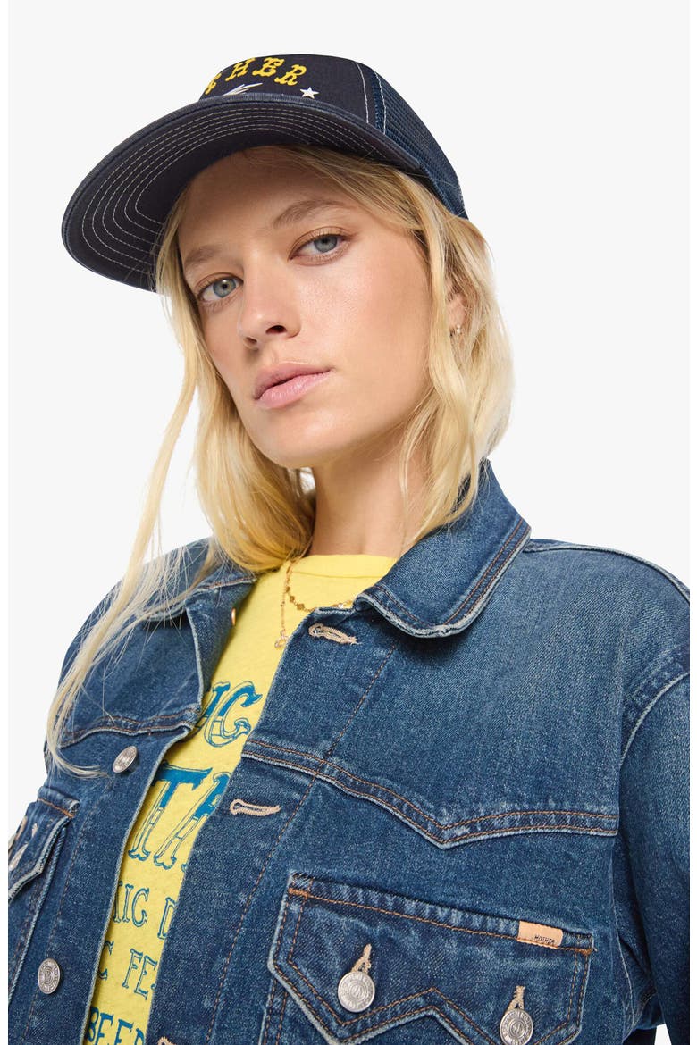 The Sawtooth Stretch Denim Jacket, Alternate, color, BUCKA-WHO