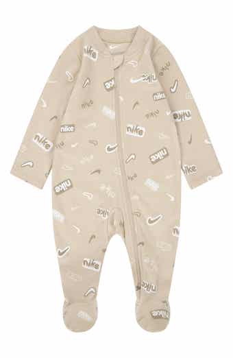 Logo Print Zip Footie