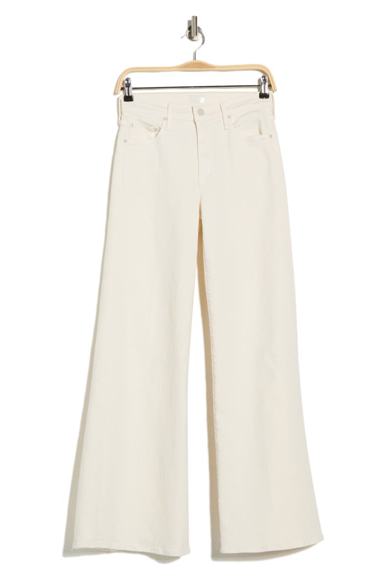 The Twister Skimp High Waist Wide Leg Pants, Alternate, color, CREAM PUFFS