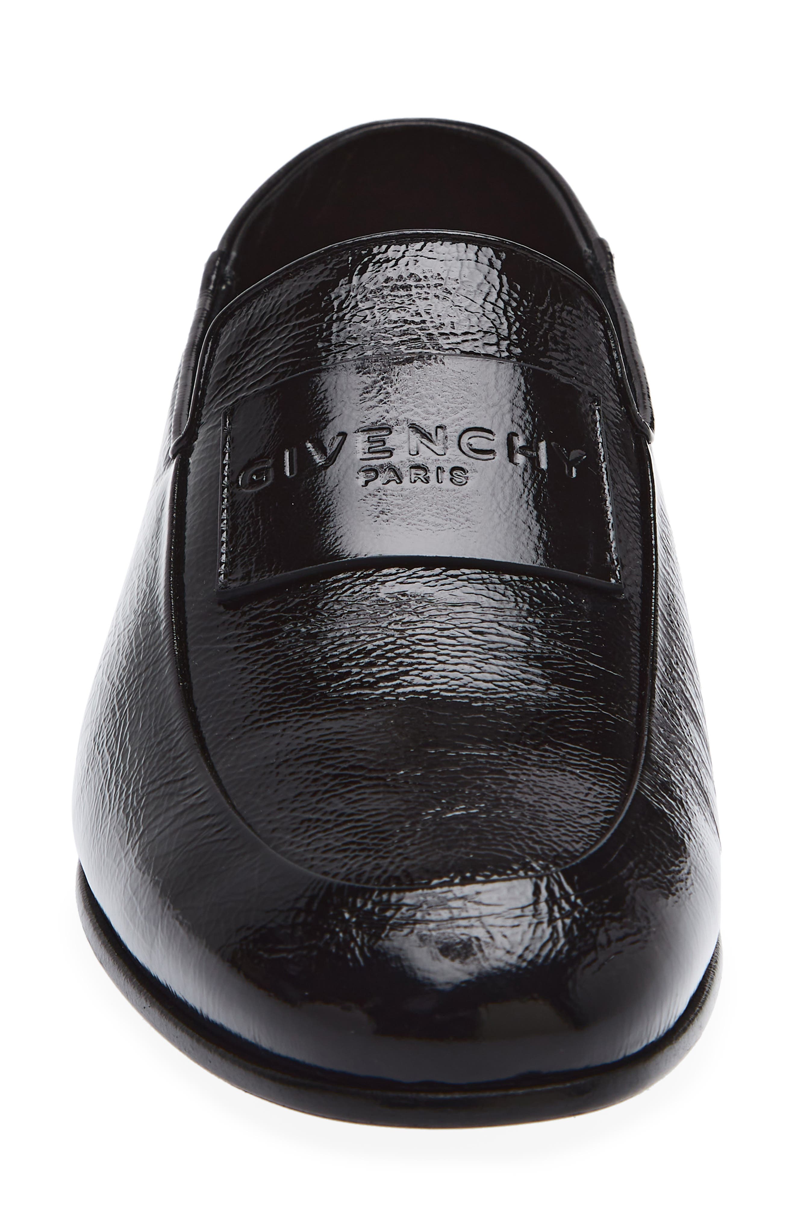 Logo Label Convertible Loafer, Alternate, color, BLACK