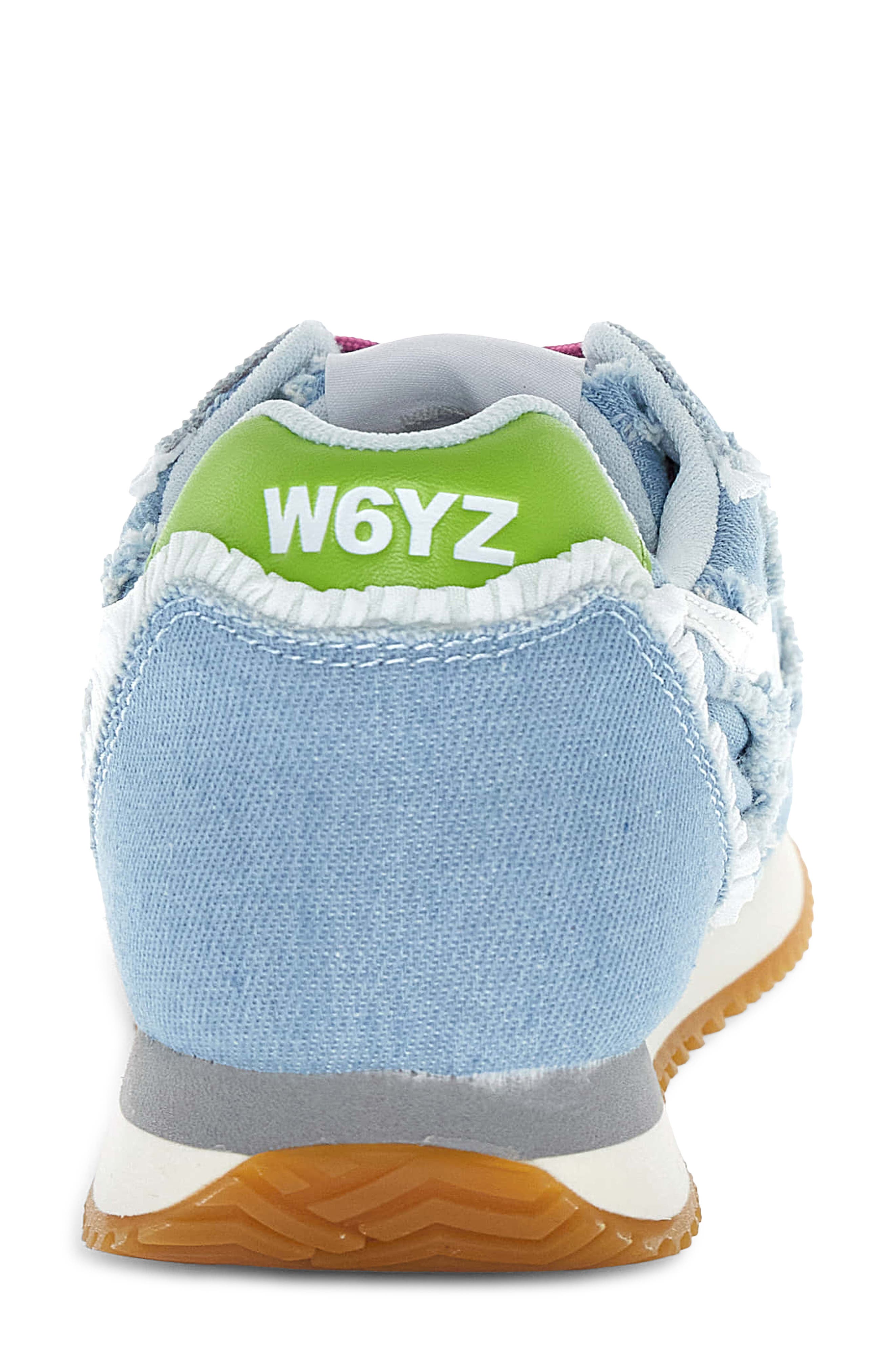 Samoa Sneaker, Alternate, color, JEANS WHITE