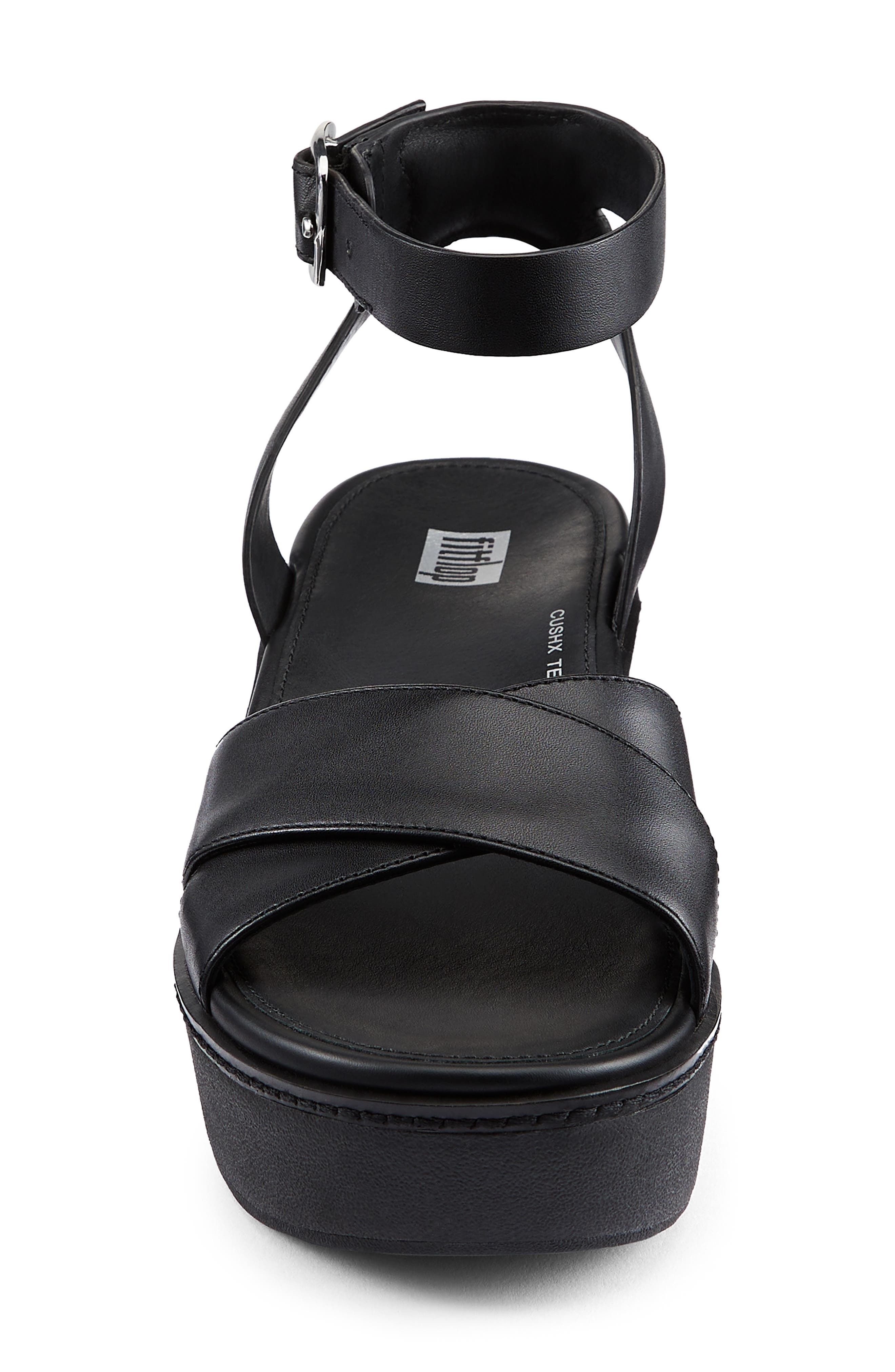 FitFlop Pilar Ankle Strap Platform Sandal, Alternate, color, 