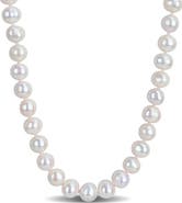 DELMAR 8-9mm Cultured Freshwater Pearl Necklace