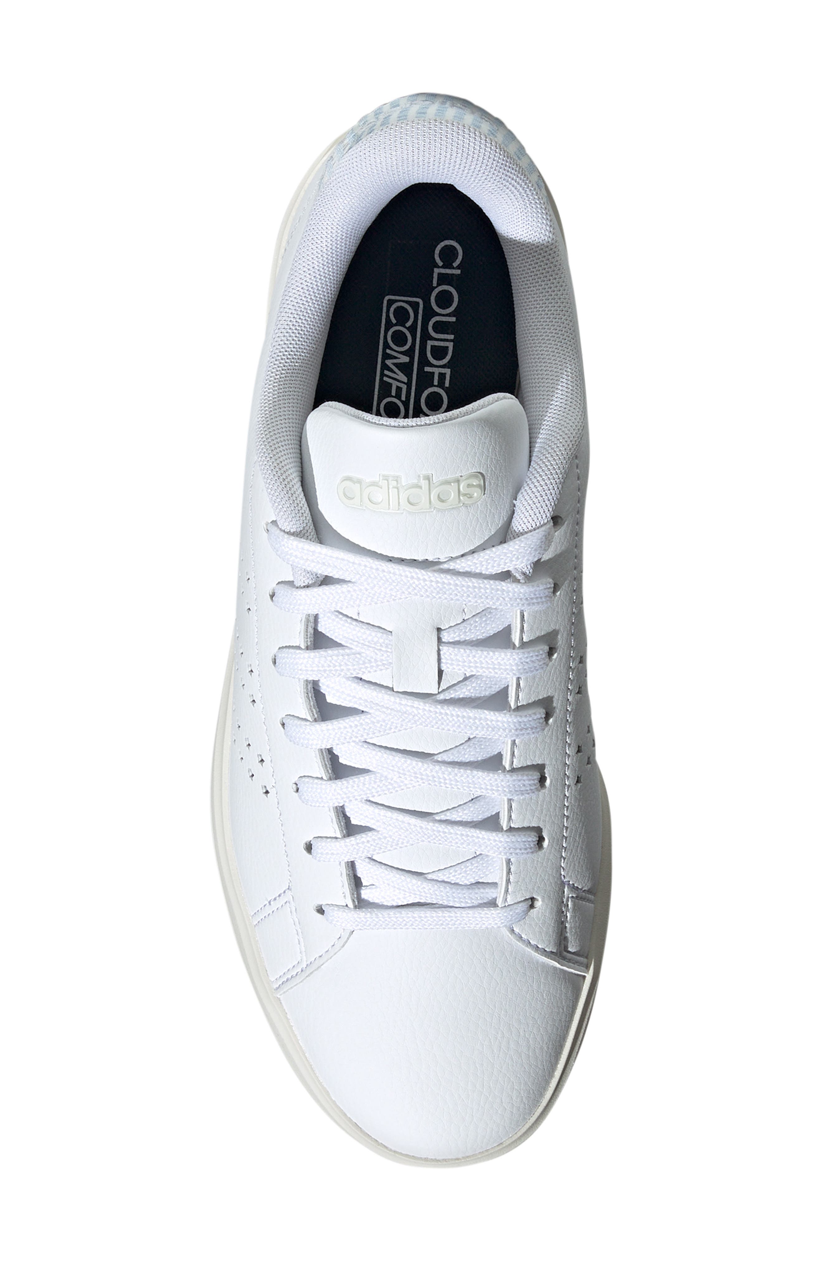 adidas Advantage 2.0 Sneaker, Alternate, color, White/ Blue/ Off White