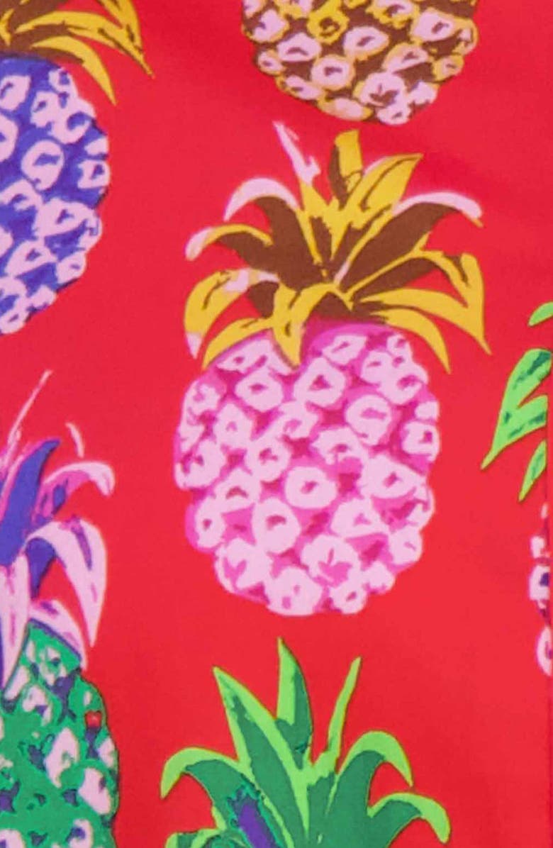 Foxcroft Zoey Pineapple Button-Up Shirt, Alternate, color, 