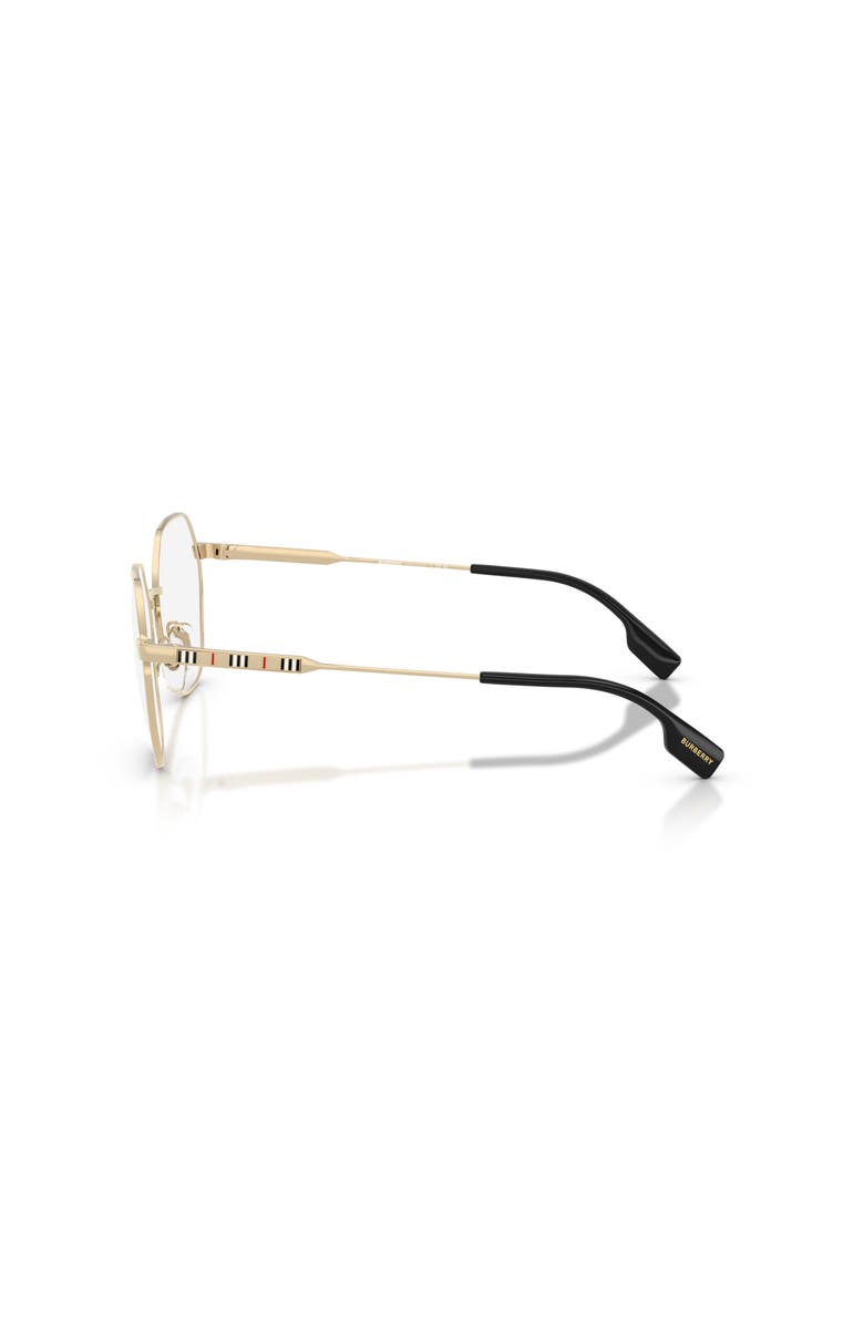 Burberry 54mm Irregular optical glasses, Alternate, color, Gold