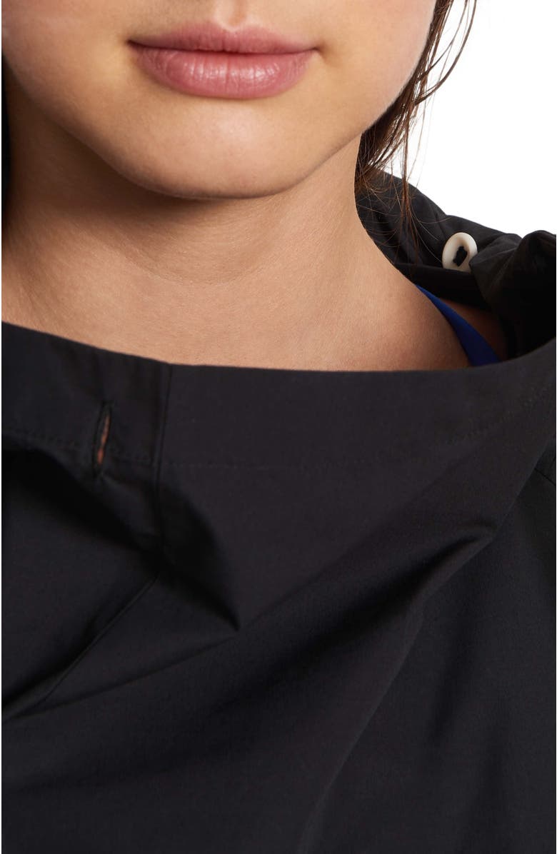 Ansea The Anorak Shirt, Alternate, color, Black