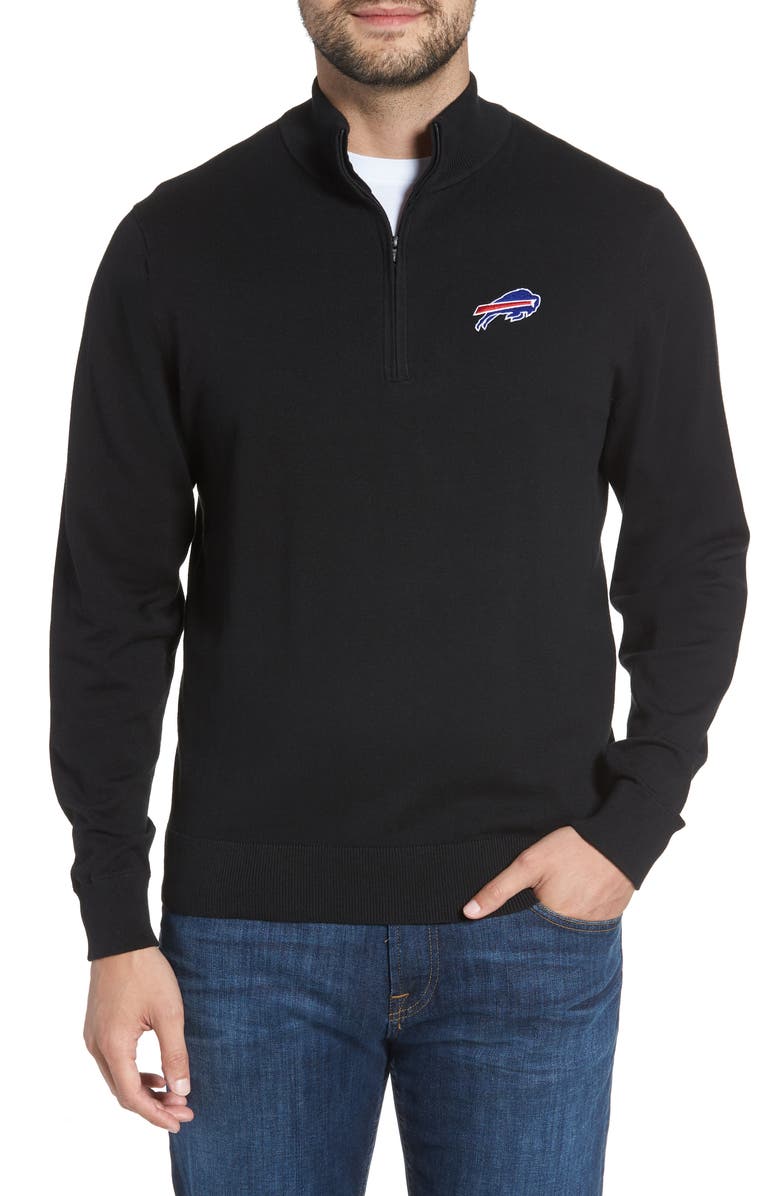 Cutter & Buck Buffalo Bills - Lakemont Regular Fit Quarter Zip Sweater, Main, color, 