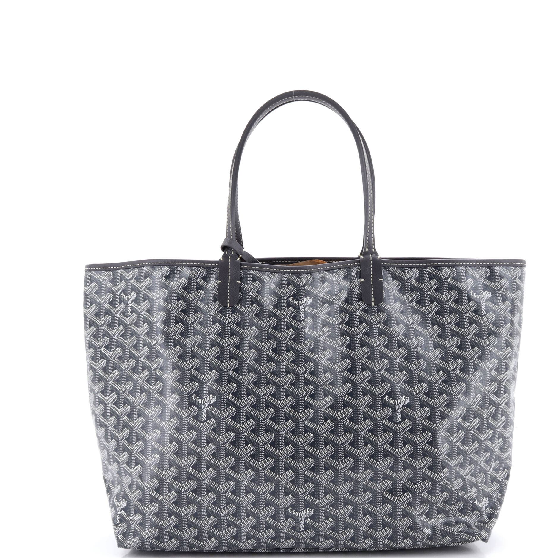 Pre-Owned Goyard Saint Louis Tote Coated Canvas PM, Alternate, color, 