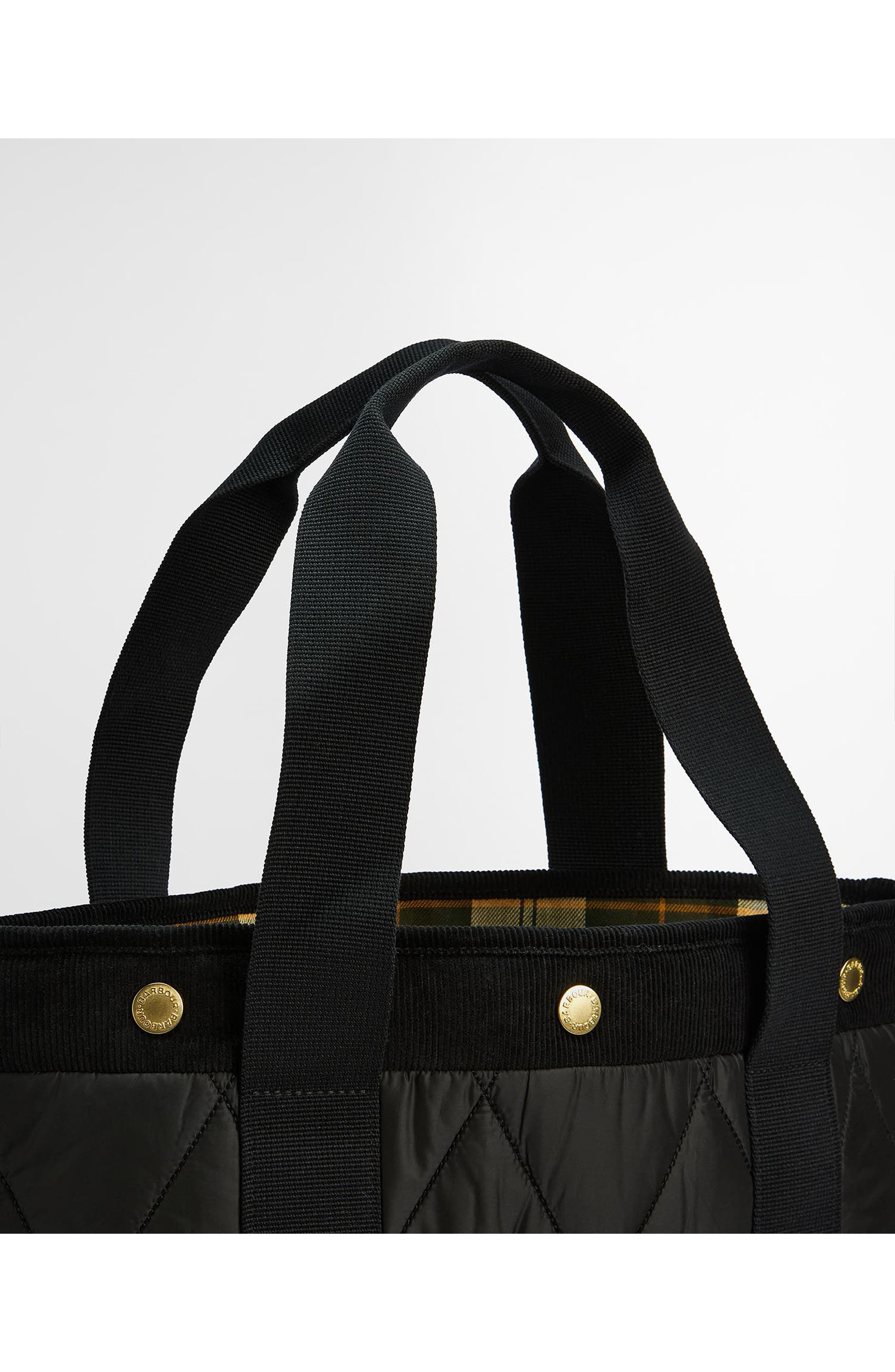 Healy Mixed Media Tote, Alternate, color, BLACK/ANCIENT
