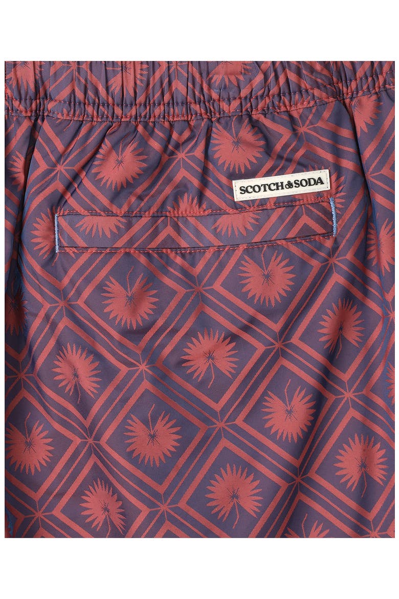 Diamond Swim Trunks, Alternate, color, LIGHT PASTEL RED