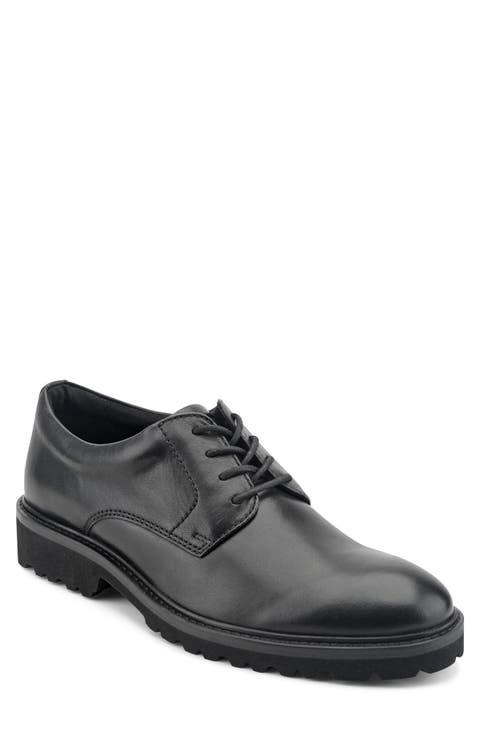 Max Leather Plain Toe Derby