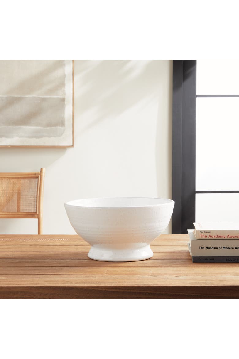 Talullah Decorative Bowl Large, Alternate, color, White