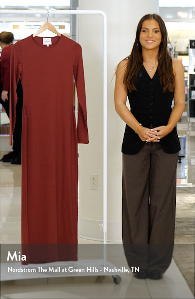 Tommie Long Sleeve Stretch Dress, sales video thumbnail