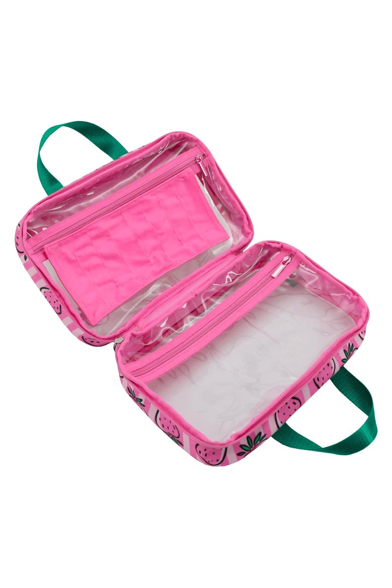 Kids' Mini Madrid Clear Hand Case, Alternate, color, PINK