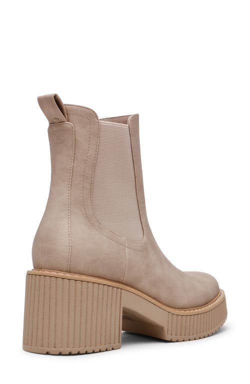 Dolce Vita Dv By Darcel Platform Chelsea Boot In Neutral