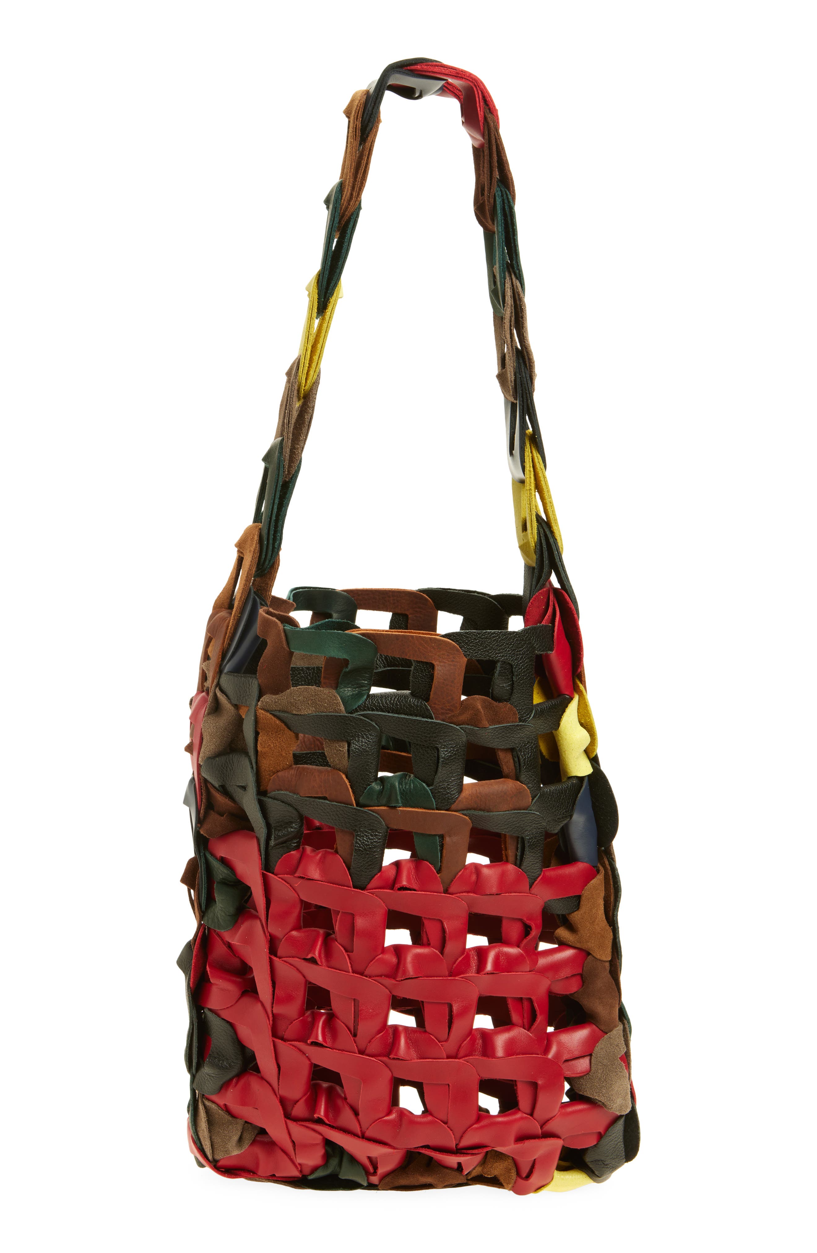 Medium Links Leather Tote, Alternate, color, CABLE