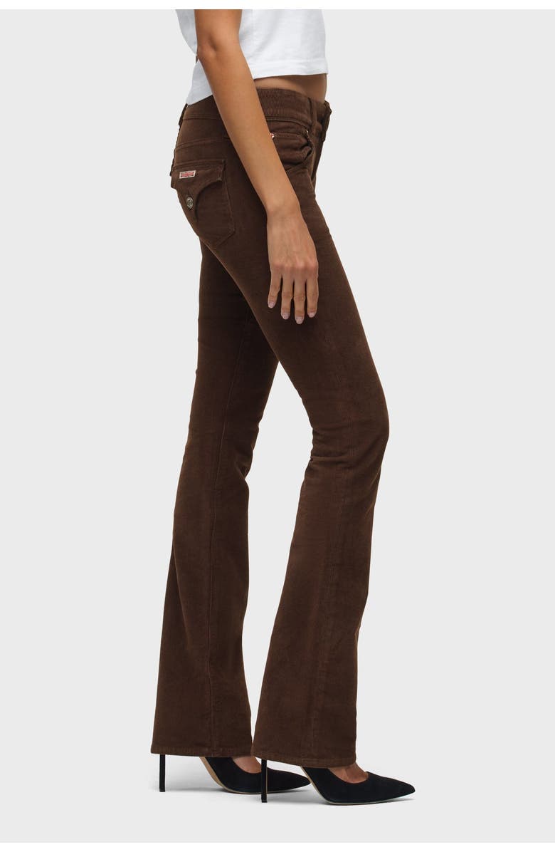 Hudson Jeans Beth Mid-Rise Baby Boot, Alternate, color, Black Coffee Cord