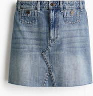 H&M A-line Denim Skirt