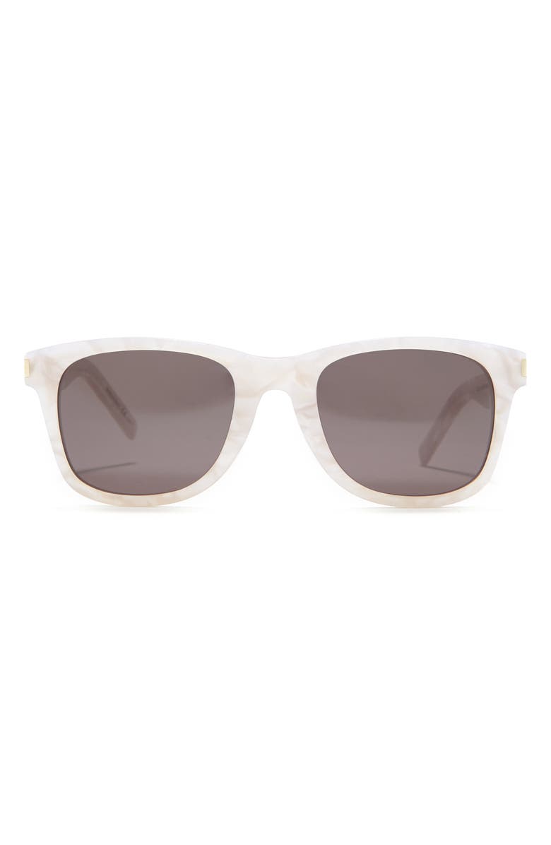 Saint Laurent 53mm Square Sunglasses, Main, color,