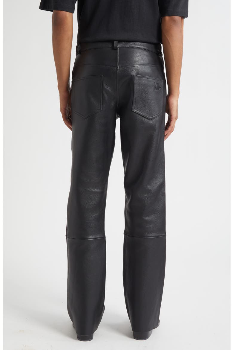 Mr Leather Flare Leg Pants, Alternate, color, BLACK